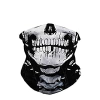 iHeartRaves Skeleton X-Ray Skull Multi-functional Seamless Rave Mask Bandana