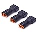 YoungRC XT30 Male to Deans T-Plug Female connector Adapter No Wires RC LiPo Battery Connectors(3PCS)