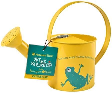 Burgon & Ball Watering Can, Childrens, Kids, Play, Paint, Gardening, National Trust, Branded, Yellow - Image 5