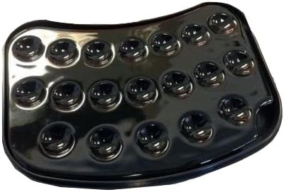 Porcelain Slant Black-screen Mixing Plate (19 Wells)