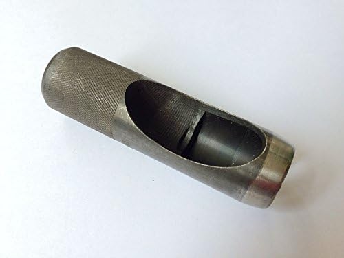Professional DIY Leathercraft Tools，The Heavy Duty and Bigger Size Black Carbon Steel Changeable Hole Punch (24mm)