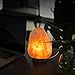 Levoit Aurora Salt Lamp, Himalayan / Hymilain Sea Salt Lamps, Pink Large Salt Rock Lamp, Night Light, 18/8 Stainless Steel Base, Dimmable Touch Switch, Luxury Gift Box (ETL Certified, 2 Extra Bulbs)