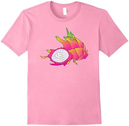 Mens Dragon Fruit Pitaya Tropical Fruit T-shirt Medium Pink