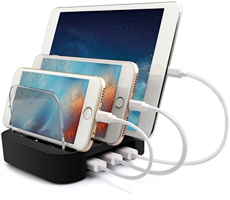 InkoTimes Charging Station, 3-Port USB Charging Station Dock for iPhone / iPad / Universal Smart Phones and Tablets