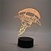 Fortnite Glider 3D Stereo Vision Bedroom Night Light LED Home Decoration USB Touch/Remote Control 16 Color Acrylic Creative Game Character Model Children's Toy Gift (Fortnite Glider)
