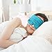Sleep Mask with Ear Cover Mulberry Silk Eye Mask Large Super Soft & Smooth for Sleeping Travel Home Airplane Relax