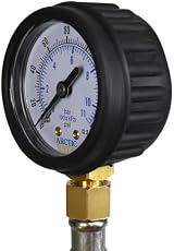 Arctic Hayes WPG1-AMZ Water Pressure Test Gauge Bar PSI Black Rubber Boot view 2