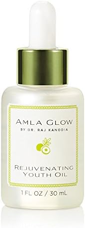 AMLA GLOW – Rejuvenating Youth Oil – Antioxidant Superfruit Restorative Tonic – 90 Day Supply/1 Ounce