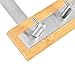 ToiletTree Products Bamboo Stainless Steel Over-The-Door Towel Hooks - Durable Coat, Clothes, and Towel Rack to Use in The Bathroom, Laundry Room, and Closet - 3 Hooks