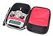 Taousa 70202 Newest Shockproof Transmitter Bag Carry Case for JR Futaba Flysky Walkera Radiolink WFLY Transmitter + Transmitter Remote Controller Strap