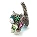 WEWILL LED Prance Tabby Cat Creative Glow Stuffed Animal Plush Kitty, Grey, 14 inch