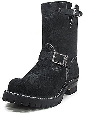 ウエスコ エンジニアブーツ ボス Custom Boss ブラックスエード ブラックスエード Us9 27 0cm Wesco ウエスコ ブーツ Amazon