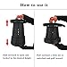 LANDGARDEN Retractable Folding Stool for Camping Travel Small Portable Lightweight Collapsable Foldable Seat Chair for Fishing BBQ Outdoors Indoors Kitchen Max Load 260lbs