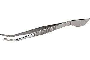 Yosoo Stainless Steel Bonsai Tweezers - Long Tweezers for Loosening Soil, Planing Grass, Gardening & Bonsai - Ergonomic Desig
