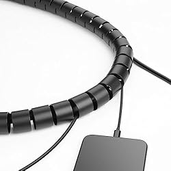 Spiral Cable Wrap, 65 Ft 5/32" Spiral wrap for