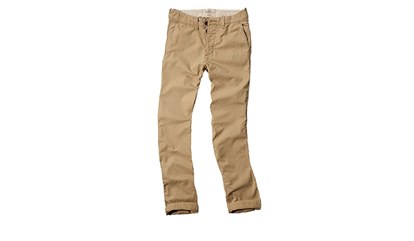 Hollister - Pantalón - Recta - Básico - para Hombre Beige Caqui: Amazon.es:  Ropa
