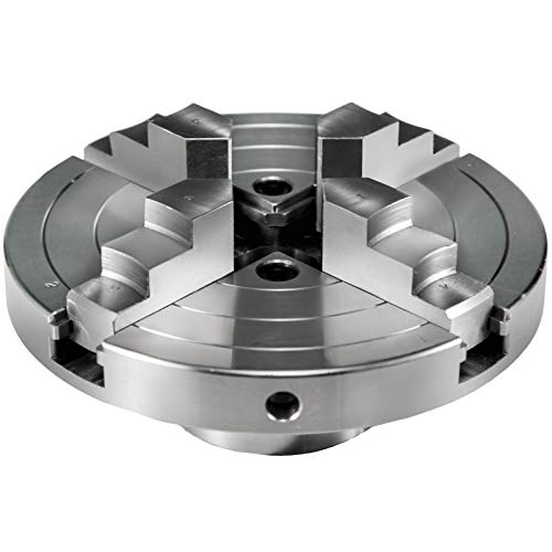 VEVOR Lathe Chuck 6inch, Linkage Chuck Selfcentering Lathe Chuck 4