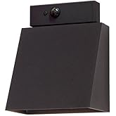 Maxim Lighting 52120ABZ/MSP Pathfinder - 15W 1 LED Outdoor Wall Sconce with Photocell-7 Inches Tall and 5.5 Inches Wide, Fini