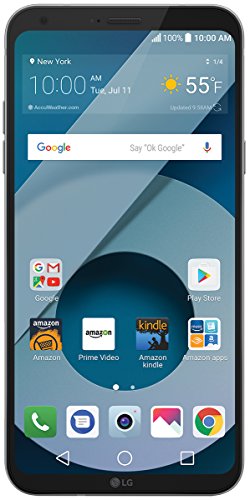 LG Q6 - 32 GB - Unlocked (AT&T/T-Mobile) - Platinum - Prime Exclusive - with Lockscreen Offers & Ads