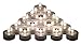 SAMYO Set of 36 Waterproof Wedding Submersible Battery LED Tea Lights Underwater Sub Lights- Wedding Centerpieces Party Decorate (Warm White)