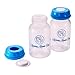 Breastmilk Storage Bottles Collection - Set of 6-5 oz/150mL Breast Milk Storage Bottle Include Cap and Disc - Nipples Not Included