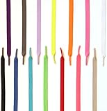 Slack Laces - Flat Elastic Shoe Laces for Athletes and Casual Wear - No Lace Lock, No Re-Tie