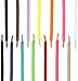Slack Laces - Flat Elastic Shoe Laces for Athletes and Casual Wear - No Lace Lock, No Re-Tie