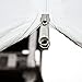ALEKO APT20X10GAZEBO Temporary Outdoor Event Canopy Tent Wedding Party 20 x 10 x 8.5 Feet White