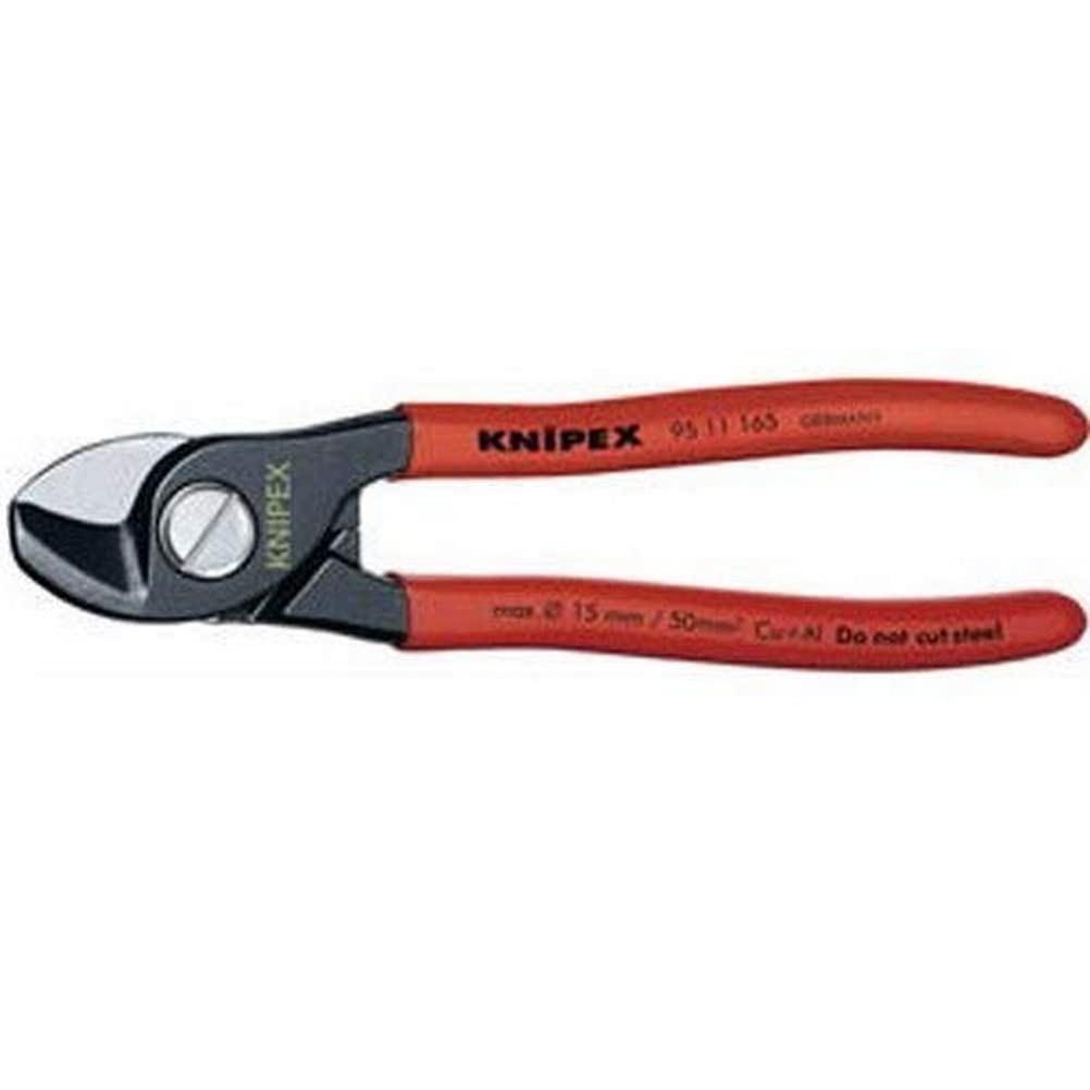 Knipex 19590 165 mm Copper Or Aluminium Only Cable Shear