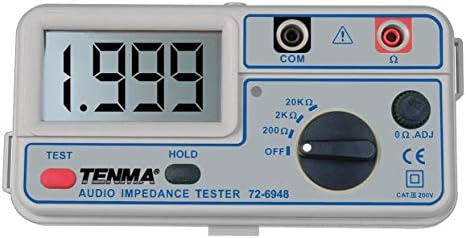 72-6948 - Impedance Meter, Audio, 200?, 2K? and 20K? scales (72-6948)