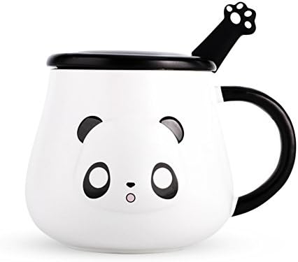 Panda coffee mugs tea cups teacups ceramicporcelain espresso travel mug-B 450ml