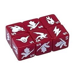 Monster Rocks: 36 Token dice . 6X of Each