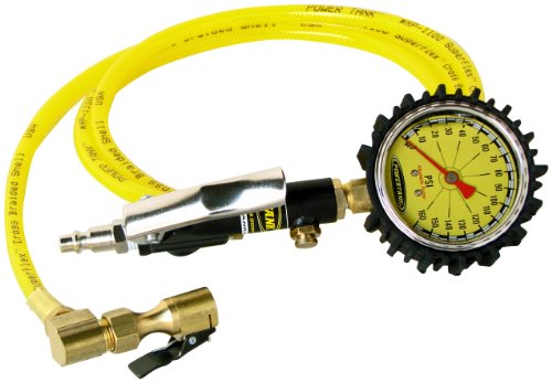 Click Here to See More Images Power Tank TIG-8176 Tire Inflator with Clip On Chuck and 6' Whip