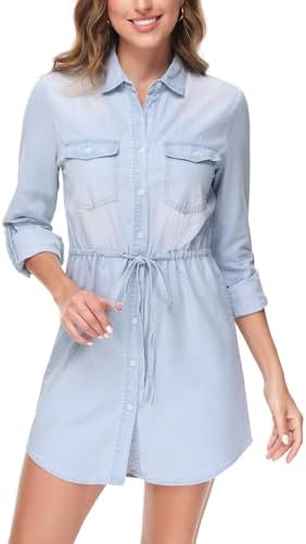 chaps denim dress CHAPS DENIM DRESS