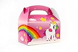 Ifavor123 Unicorn Rainbow Gift Party Treat Favor Boxes for Unicorn Theme Birthday Parties Events - 24 Pack