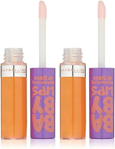 (2 Pack) Maybelline New York Baby Lips Moisturizing Lipgloss, #45 Coral Craze, 0.18 Fluid Ounce