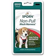 SPORN No Pull Dog Harness, Red, Medium