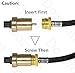 DOZYANT 12 Feet Propane Tank Converter Adapter Hose Assembly Replacement for QCC1 / Type1 LP Gas Tank with Safety Certified Connects 1 LB Bulk Propane Appliances to 20 LB Propane Cylinder Tank