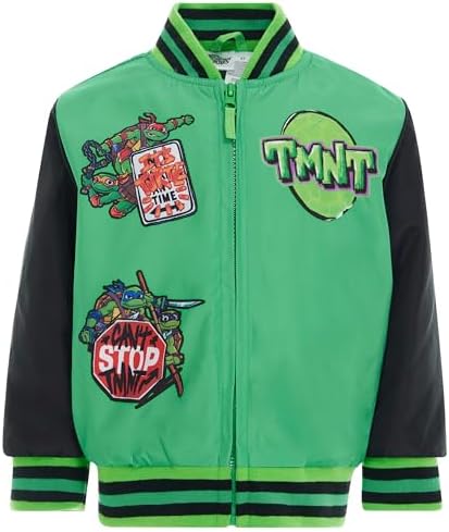 ティーンエイジ・ミュータント・ニンジャ・タートルズナイロンジャケットビッグサイズ Teenage Mutant Ninja Turtles Donatello Adult Varsity Jacket (Adult