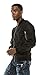 Angel Cola Men's MA-1 Windbreaker Slim Fitted Bomber Flight Jacket