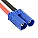 3pcs EC5 Style Male (ESC/Charger Side) Connector/Adapter with 10cm 12awg Wire(BDHI-26)