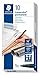 STAEDTLER Lumocolor Universal Pen, Medium, Felt Tip, Permanent Marker, 1.0mm, Black 317-8