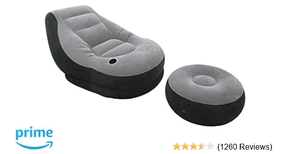 Intex Inflatable Ultra Lounge With Ottoman