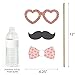 Big Dot of Happiness Bride Squad - Rose Gold Bridal Shower or Bachelorette Party Photo Booth Props Kit - 20 Count