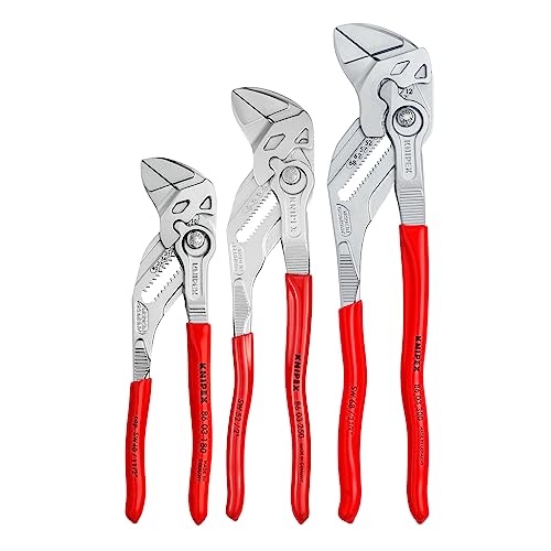 KNIPEX 00 20 06 US2 3-Piece 7, 10 and 12 Pliers Wrench
