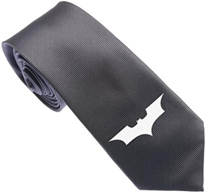 Uyoung Cool Batman Logo Multi-colored Men's Woven 2.5" Skinny Tie