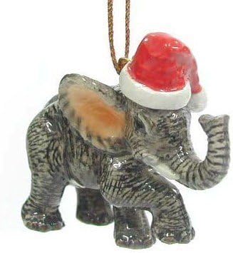 baby elephant christmas ornament