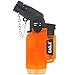 5Pack Angle Eagle Jet Flame Butane Torch Lighter Refillable Windproof+FREE Colibri butane