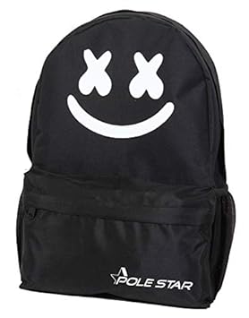 POLE STAR Impact M Black Casual bagpack/College Backpack Bag