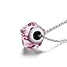 QIANSE Necklaces Gifts for Her for Women Love Track Necklace Crystal Pendant Christmas Birthday Gifts Jewelry for Girlfriend Daughter Wife Jewelry Gift